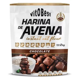 Harina-de-avena-bolsa 2kg chocolate-Vitobest-Fullgympro