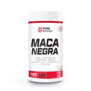 Maca Negra 180caps-Globalnutricion-Fullgympro