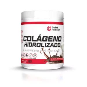 Colageno Chocolate 400g-Globalnutricion-Fullgympro