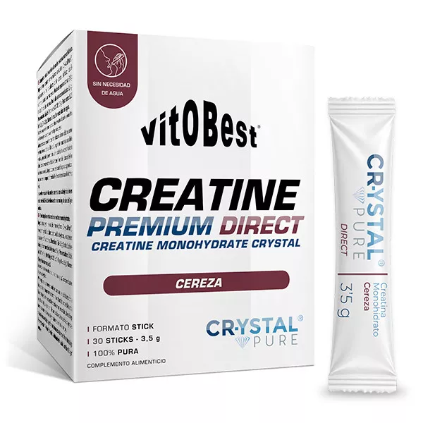 Creatina Premium Sticks Cereza-Vitobest-Fullgympro